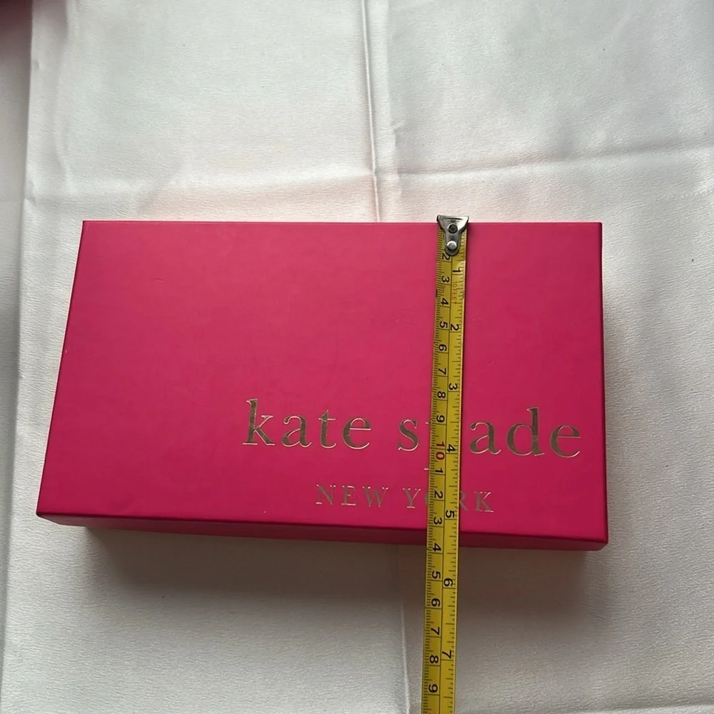 Kate spade empty box pink and orange